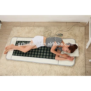 popular FIR far infrared jade stone heating mattress infrared jade stone bed mat pad jade massage for home