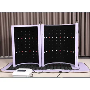 Infrared sauna dome with red light therapy