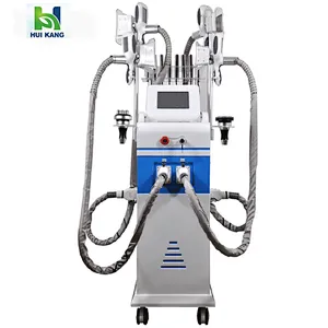 Fat breaking machine with 4 cryo handle