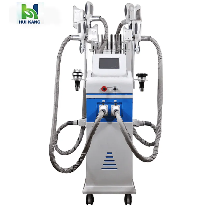 Fat breaking machine with 4 cryo handle