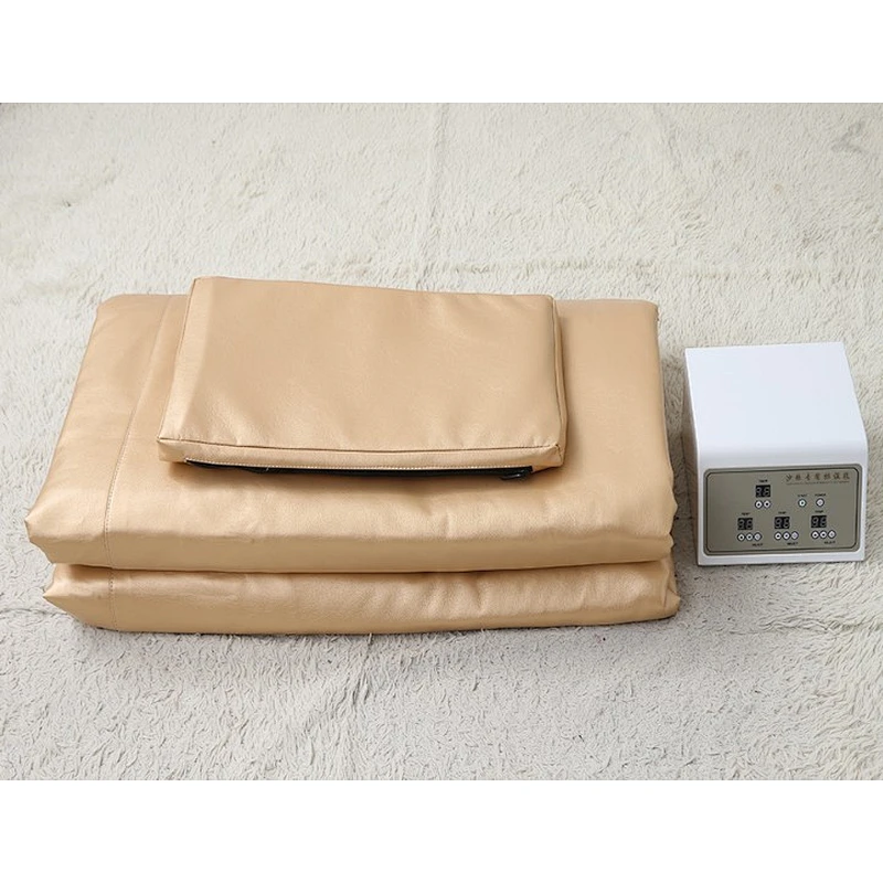 low EMF 3 zone heating sauna wrap far infrared thermal slimming blanket