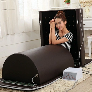Far Infrared laying down sauna With Jade Stone Germanium Stone