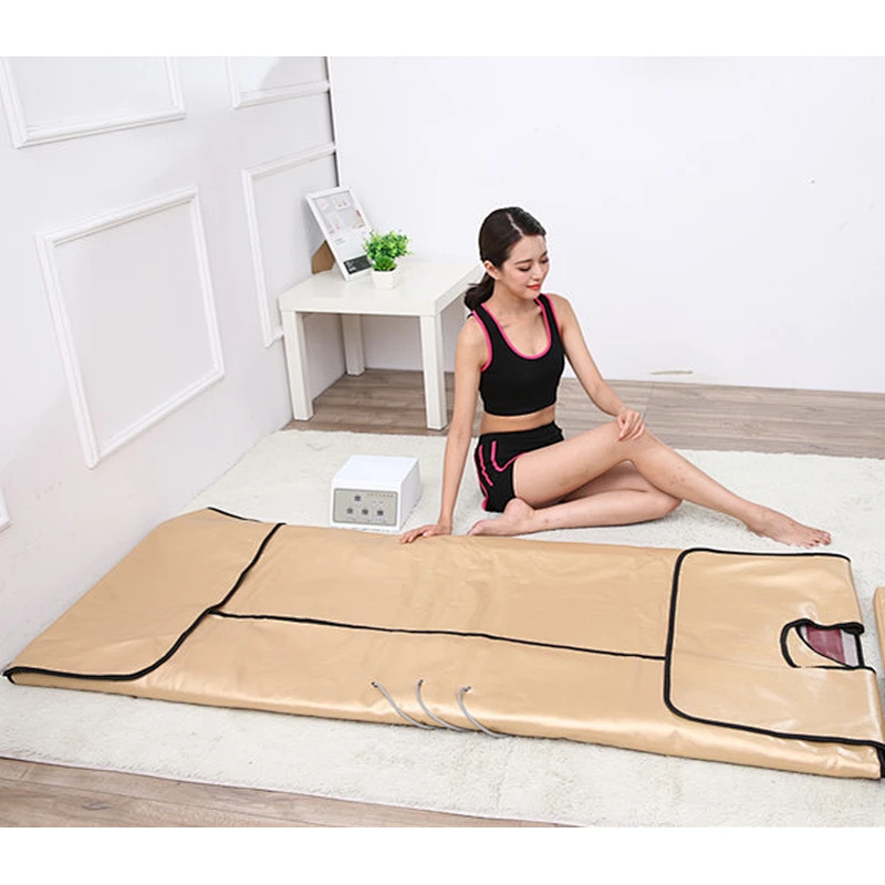 3 zone far infrared sauna slimming blanket with CE Spa Detox