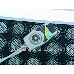Huikang hottest infrared Carbon fiber heating mattress with jade stone in high quality