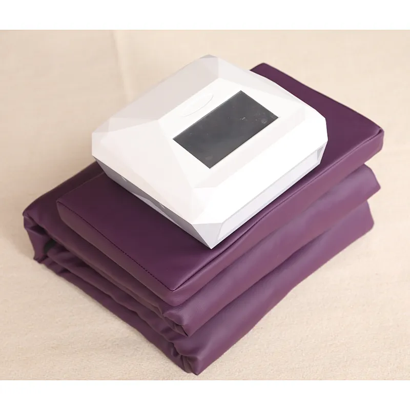 3 zone far infrared light sauna blanket with touch screen controller box for body slimming