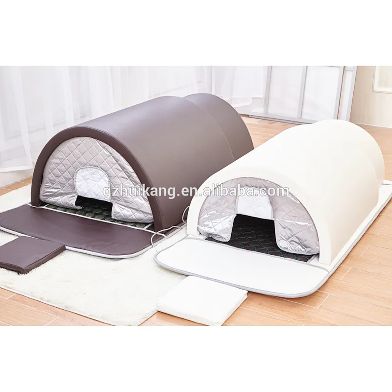 Portable 3 zone  far  Infrared sauna tunnel for detox and body slimming