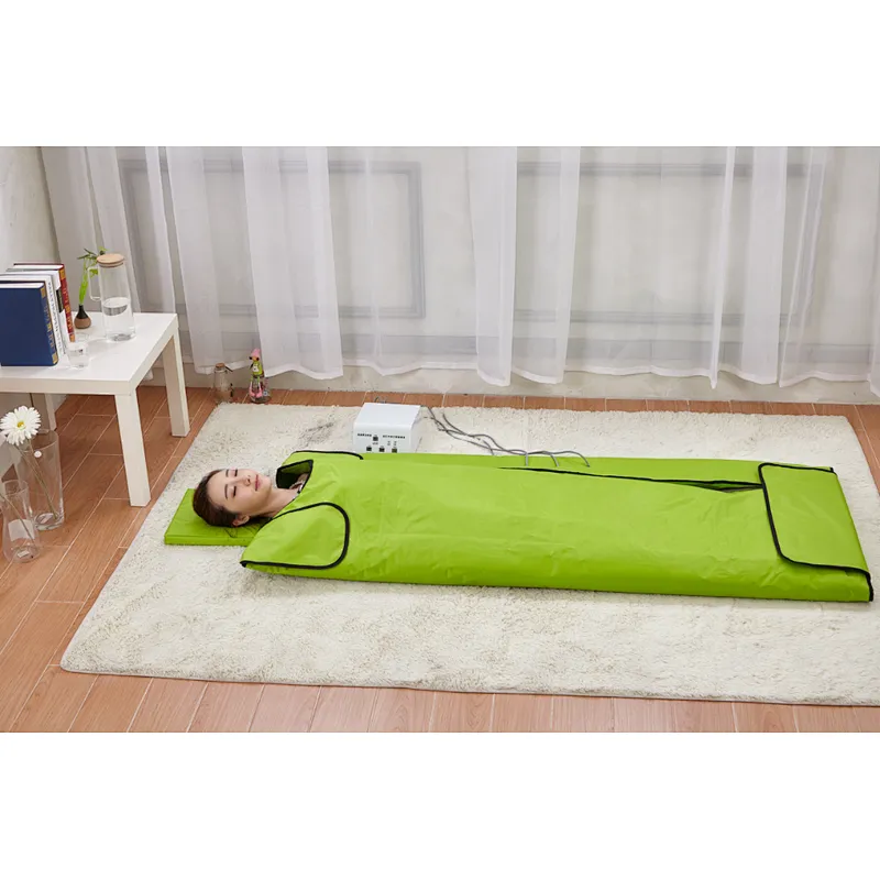 jade and tourmaline stone far infrared sauna blanket for body slimming