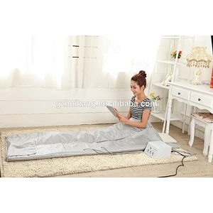 far infrared 3 zone slimming heated sauna blanket infrared thermal body wrap infrared heated sauna blanket
