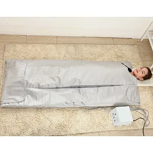 Far infrared heated sauna slimming blanket sauna blanket far infrared body wrap