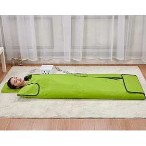 infrared sauna heating blanket with jade and tourmaline stone for detox and slimming