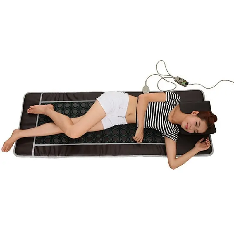 Manufacturer Price CE FIR Tourmaline Home Massage Heating Stone Sauna Mat