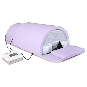 Salon Spa Bed Far Photon Light Portable Carbon Infrared Sauna Capsule