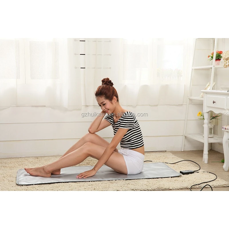 Far infrared exercise heating mattress infrared heated yoga mat