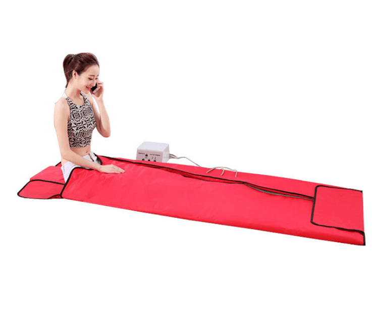 Low EMF Far Infrared Ray Sauna blanket whole body wrap massage therapy