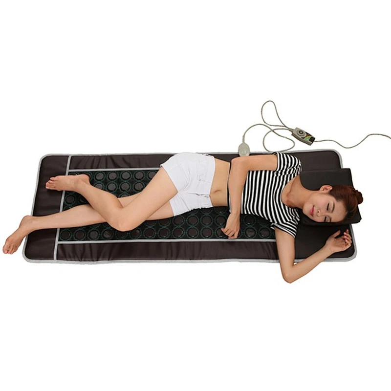 FIR Tourmaline Massage Pad Physical Therapy Heating Far Infrared Mattress