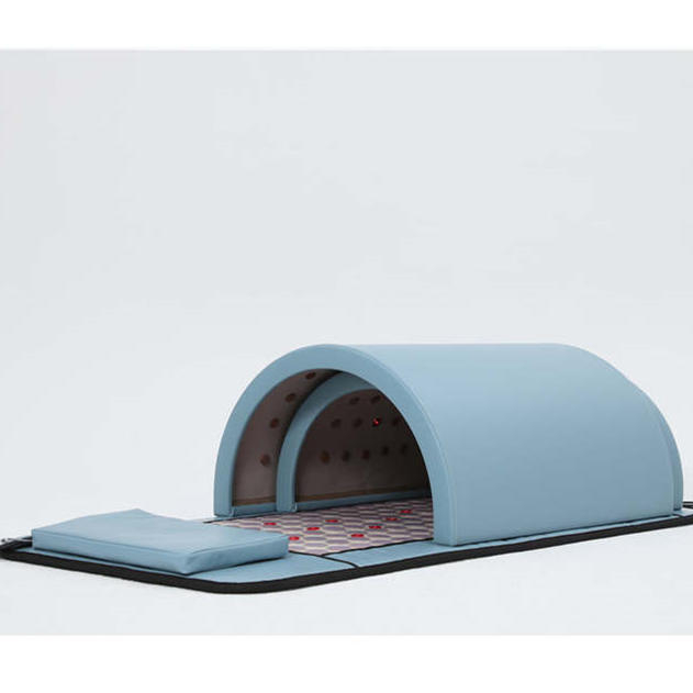 2021 new style high-end far infrared ray 3 zone photon dome sauna dome