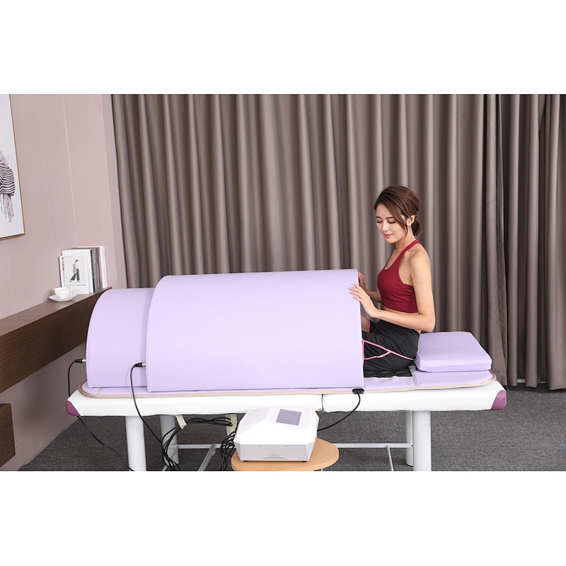 Weight Loss 3 Zones Spa Capsule Slimming Fir Sauna Massage Heating Dome