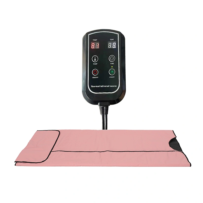 Portable infrared blanket sauna for detox and weight loss