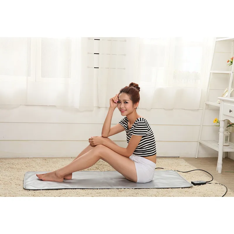 Household Thermal Low Emf Factory Price Folding FIR  Heated Yoga Mat