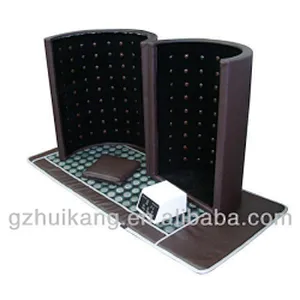 Large size luxury tourmaline stone 3 zones far infrared sauna dome beauty personal care