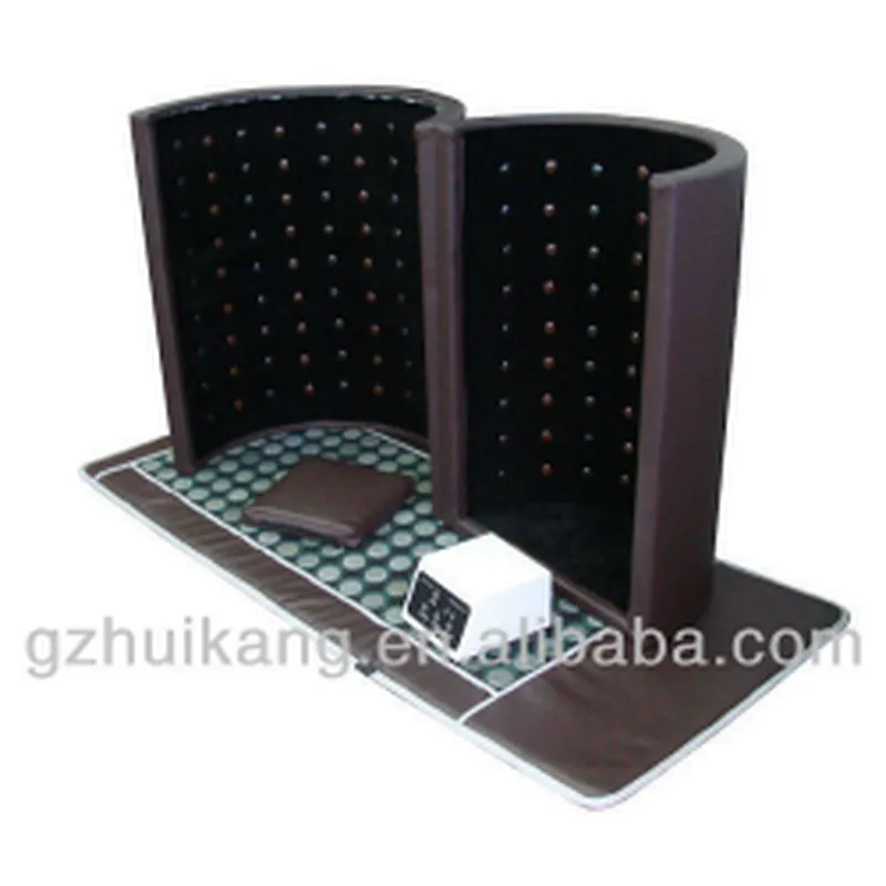 Large size luxury tourmaline stone 3 zones far infrared sauna dome beauty personal care