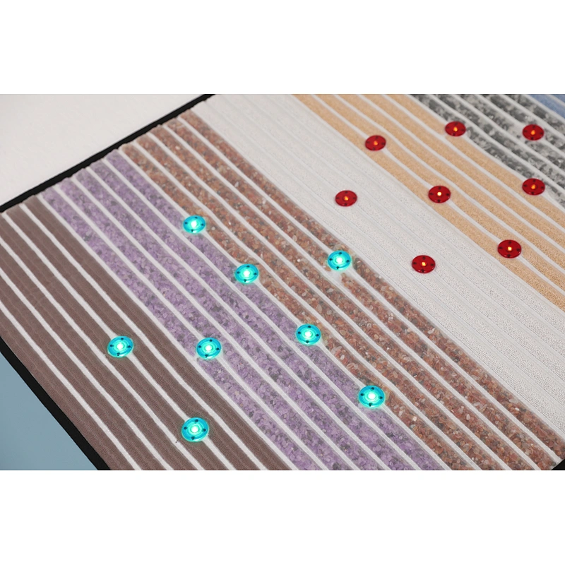 Portable PEMF Crystal Anion Balls And Photon Light Exercise weight loss and detox Home Use Infrared sauna mattress