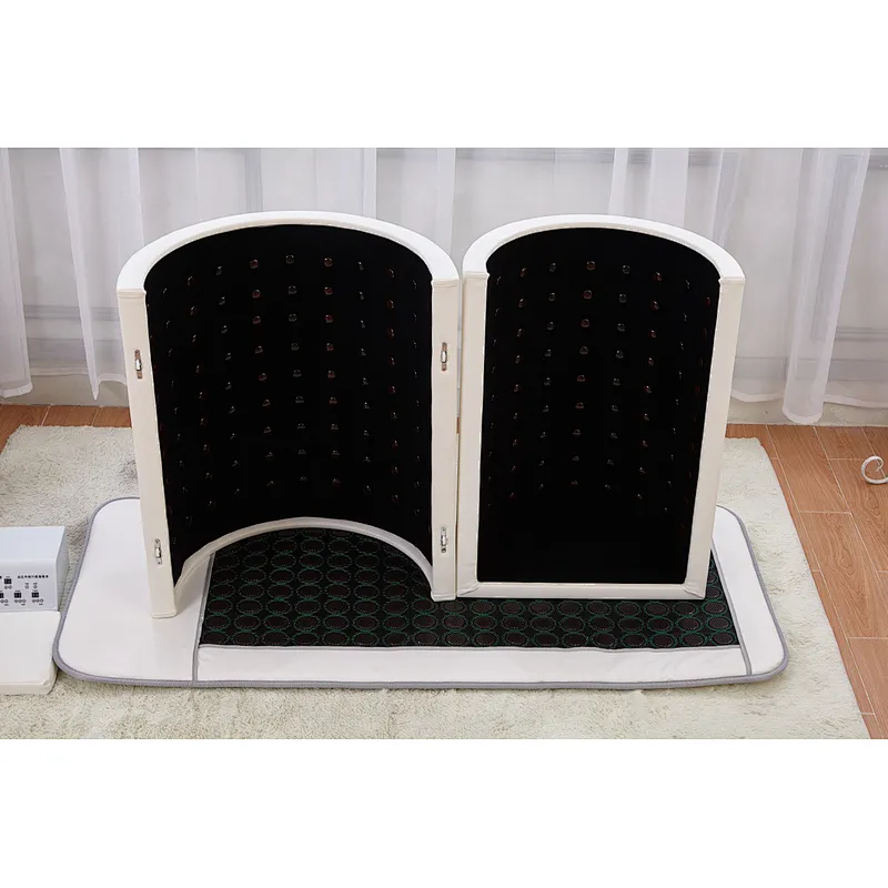 3 heating zone portable tourmaline beauty care infrared sauna dome