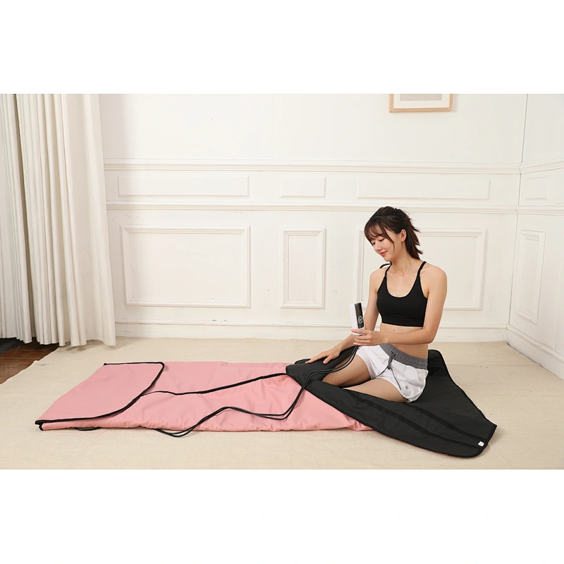 portable hot selling  fir infrared sauna blanket for sweating and detoxifying