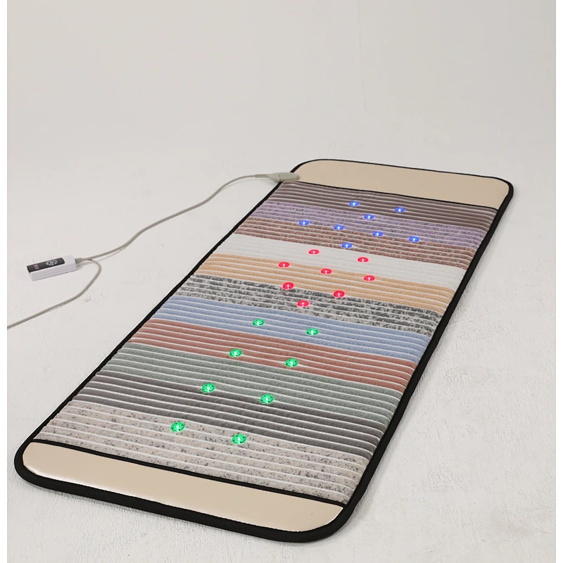 PEMF muscle pain relax Pad  infrared sauna mat with photon lights infrared yoga mat