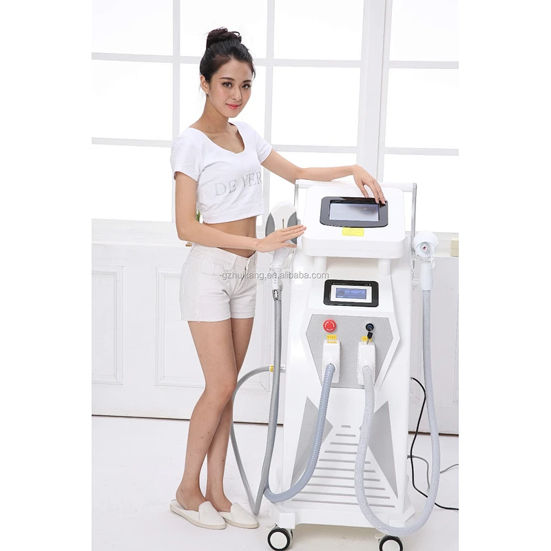 multifunctional ipl beauty machine/ ipl shr laser hair removal machine /ipl rf e-light nd yag laser
