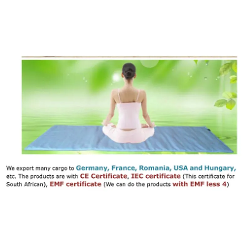 Hot!!! Infrared Yoga Mat, Far Infrared Mat, Heating Blanket S-117A