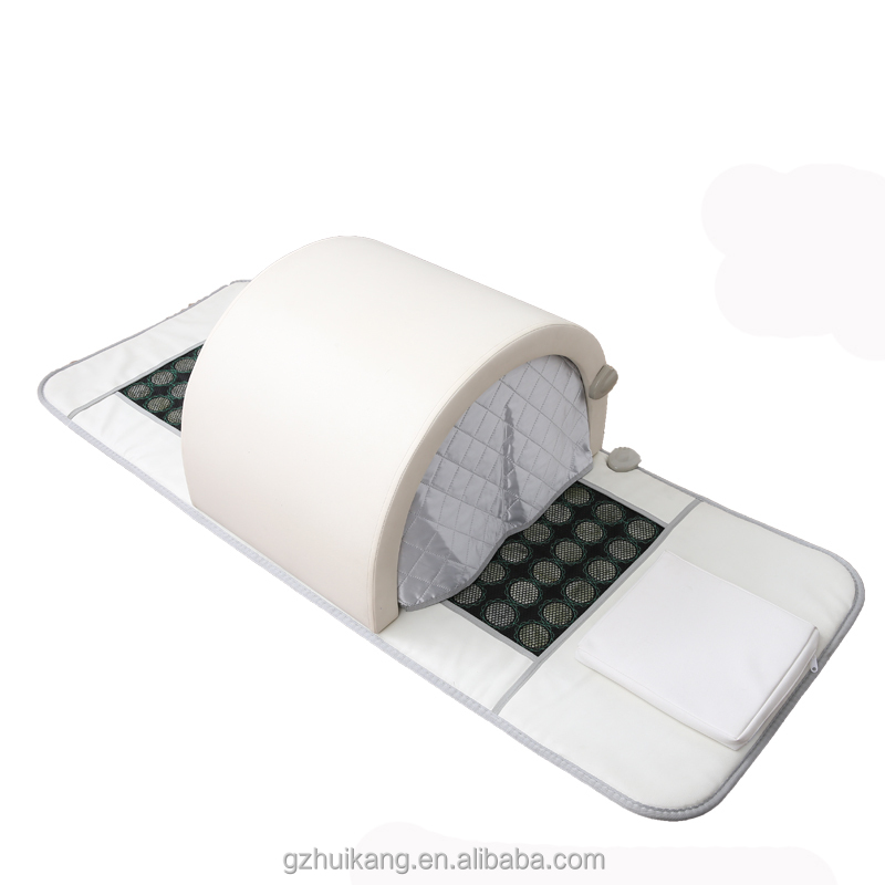 Mini size spa capsule germanium stone sauna dome with Bian stone heating mat S-115
