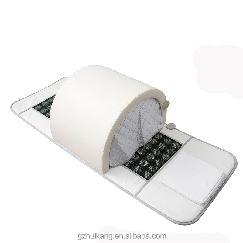 Mini size spa capsule germanium stone sauna dome with Bian stone heating mat S-115