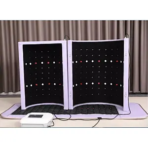 Low EMF  Led Light  Weight loss and detox tourmaline stones 3 heating zones infrared sauna capsule