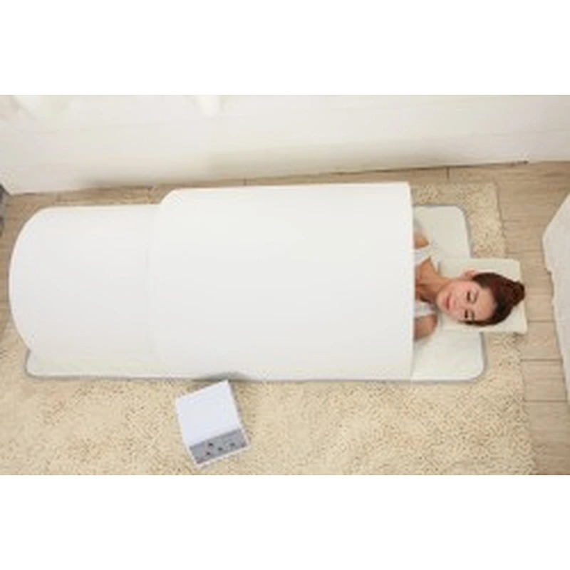 2020 low EMF luxury tourmaline leather infrared sauna dome