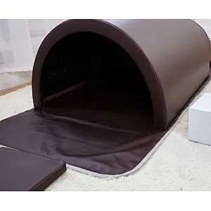 2021 new arrival 2 heating zones infrared sauna dome spa capsule  for upper dome and lower dome