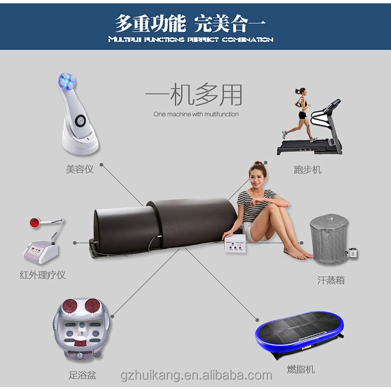 Far Infrared Detox Ozone Slimming Sauna Spa Capsule & Infrared Heating Weight Loss Infrared Sauna Capsule S-112A