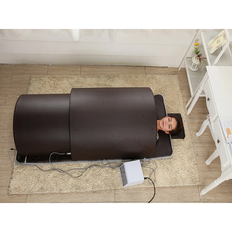 Far Infrared laying down sauna With Jade Stone Germanium Stone
