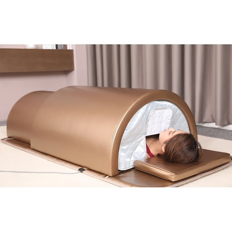 3 zone  low emf far infrared sauna detox cabin for weight loss and spa