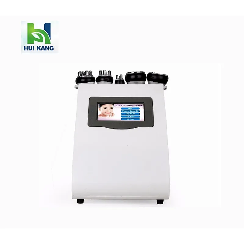 5 in 1 ultrasonic cavitation radio frequency rf slimming machine for body weight loss
