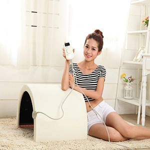 Classics infrared sauna capsule women ovary healthcare infrared heating mini sauna dome