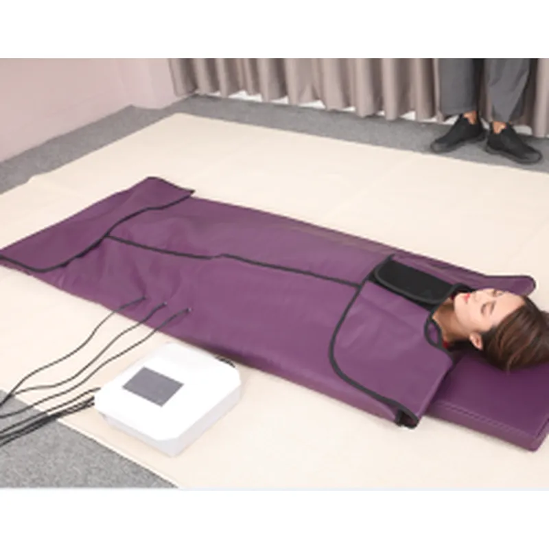black sauna blanket with logo infrared sauna blanket for weight loss and detox