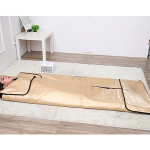 New arrival negative ion blanket infrared body detox sauna blanket for home use