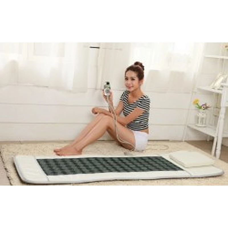 Portable Quality FYI Negative Ion Jade Heating Massage Sauna Mattress