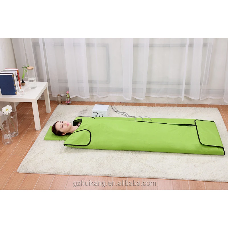 full body 3 zone infrared light slimming sauna wrap for detox