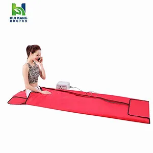 Luxurious 3 Heating Zone far infrared Sauna Blanket with Jade Stone & Tourmaline Stone