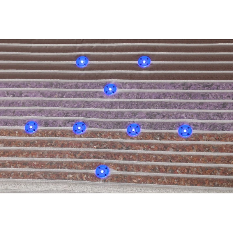 2021 Huikang new design infrared crystal heated mattress mat pad