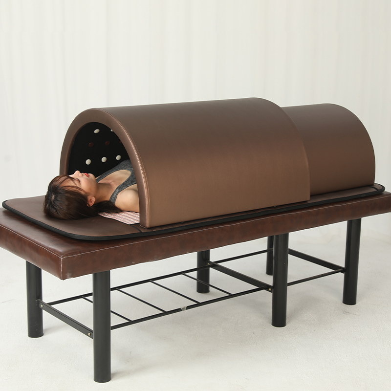 2021 New Design Low Emf Portable Tourmaline Stone Luxury Far Infrared Ray Sauna Dome Equipment