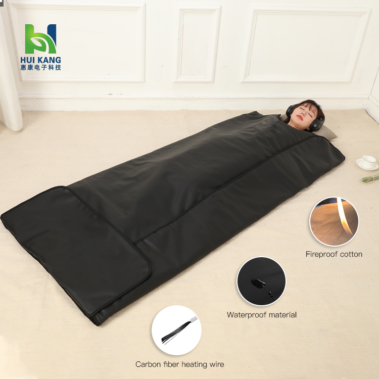 Best selling new design Detox Black Infrared Sauna Blanket For Women