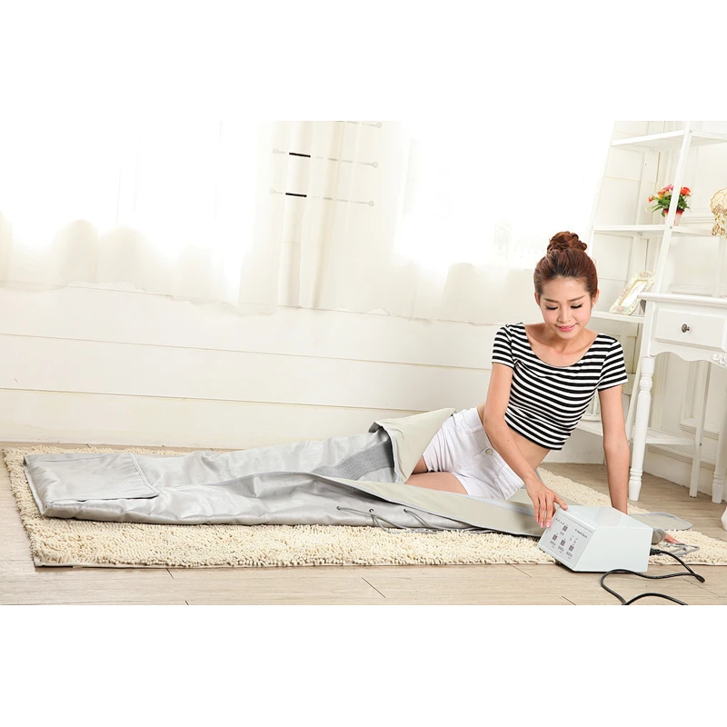 Low Price beauty care Far Infrared Heating Sauna Thermal Slimming Spa Blanket